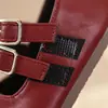 Zapatos Mary Jane de Cuero para Niña Colección Otoño 2026 Estilo Coreano Retro Punta Redonda Zapatos Individuales para Niña Pequeña Zapatos de Princesa para Bebé Suela Suave
