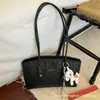 Bolsa Tote Casual Nova Moda Transfronteiriça, Bolsa de Ombro Tendência Estilo Coreano Ins para Trabalho e Deslocamento, Bolsa Feminina