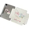 Lluvia de Flores Conejito Pequeño para Funda de Tableta iPad 10ª/11ª Generación Pro 11/13 pulgadas Desmontable Air