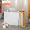Mostrador de Cajero, Salón de Belleza, Tienda de Ropa, Barra de Bar, Moderno Escritorio de Recepción para Tienda, Escritorio de Recepción Comercial, Multifuncional, Atractivo de Riqueza