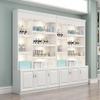 Vitrina de Cosméticos de Lujo Ligero, Moderno y Sencillo para Belleza, Vitrina Personalizada para Uñas Artísticas, Diseño de Vitrina para Cosméticos de Cuidado de la Piel para Madres y Bebés