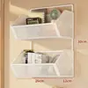 Estante de almacenamiento de pared, esenciales para dormitorio, cesta colgante sin taladro para mesita de noche de dormitorio, solución de almacenamiento de pared para literas superiores de estudiantes