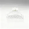 Pinzas para el Cabello DIY con Formas Cuadradas y Semicirculares, Pinzas de Tiburón para Mujer, Pinzas Transparentes para el Cabello X20
