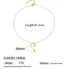Taina Colgante de Acero Inoxidable Dorado 18K con Concha Blanca Corazón de Forma Lisa Collar de Corazón Joyería Fina de Lujo para Mujer Venta al por Mayor