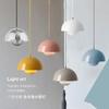 Lámpara de Araña Pequeña de Brote Macaron Decorativa Simple Post-moderna Nórdica Creativa para Sala de Estar Comedor Bar Dormitorio Mesita de Noche