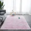 Tapete tingido em tie-dye, de seda e lã PV, best-seller transfronteiriço para sala de estar, sofá, escritório, quarto e cabeceira, direto do fabricante, personalizável
