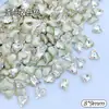 Diamante para Uñas con Forma de Corazón Torcido y Base Puntiaguda 8*9mm Diamante de Punto Explosivo Set de Diamantes de Base Puntiaguda Decoración para Manicura Uñas Portátiles Joyería Popular Venta al por Mayor