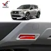 Adecuado para Nissan X-Trail 21-22 Luz Antiniebla para Parachoques Trasero Marco Brillante Electroplateado Cubierta Especial para Luz Antiniebla Trasera Rogue