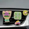 Aromaterapia para Coche Salida de Aire Acondicionado Palo Manual Ramo Suministros para el Interior del Coche Explosiones Girasol Adornos para el Interior del Coche Venta al por Mayor