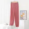 Calça Esportiva Feminina Nova 2021 Solta Algodão Fitness Cintura Alta Calça Yoga Perna Larga Casual Calça Harem
