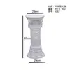 Ornamento Decorativo de Coluna Romana Europeia Jardim de Villa Pátio Stand de Exibição para Celebração de Casamento Vaso de Flores para Exterior Base para Suporte de Flores