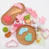 Série Nova York Molde de Biscoito Estátua da Deusa Desenho Animado 3D Molde de Biscoito Argila DIY Simulação Biscoitos Impressos