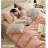 Juego de cama de cuatro piezas de algodón puro Algodón puro 2025 Nuevo Cama Cama Sábanas Funda de edredón Cama Sábanas Ropa de cama para dormitorio Juego de tres piezas