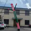 Hombre Bailarín Inflable de Apertura Oscilante Payaso Saludando Coche Lavador Papá Noel Estrella de Baile Aéreo Muñeco de Dibujos Animados Modelo Inflable