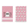 Toalha de Louça Halloween Morcego Abóbora Cozinha Toalha de Louça Conjunto de Quatro Peças Microfibra Casa Limpar Mãos Toalha de Louça