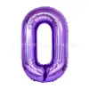 Globos Digitales Versión Americana de 32 pulgadas Globos de Película de Aluminio Oro Plata Decoración para Fiesta de Cumpleaños Boda Día de Año Nuevo Venta al por Mayor