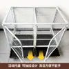 Jaula para Perros Pequeños, Jaula Grande para Perros con WC, Jaula para Perros de Tamaño Mediano, Jaula para Gatos, Fabricante de Jaulas para Mascotas Golden Retriever Labrador, Jaula para Gatos