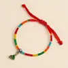 Pulseira de Corda Colorida do Festival do Barco Dragão Corda Vermelha Tecida à Mão Infantil Bebê Pequeno Zongzi Corda de Mão Presente de Lote Festival de Maio