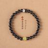 Sándalo Original DIY Retro Ocho Bumian Buda Zodíaco Hombres y Mujeres Rosario de Cuentas Pulsera Guardiana de un Círculo