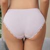 Ropa interior de estilo simple personalizada para mujer, ropa interior de maternidad, entrepierna inferior de algodón puro, Amazon al por mayor, ropa interior sin costuras antibacteriana para mujer