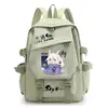 Mochila de anime Sky Light Year, adecuada para estudiantes de primaria y secundaria de 3º a 6º grado, con diseño de pájaro blanco, gran capacidad y estilo ligero y unisex