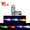 SO.Kt10 luz indicadora de largura 12v luz de placa de licença transparente de cristal LED integrado luz pequena para carro luz de placa de licença COB de alto brilho