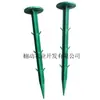 Estacas de Plástico Directo de Fábrica para el Suelo Malla Anti-Maleza Espinas Plantas Verdes Película de Invernadero de Plástico Verde Tela para Malezas Jardinería