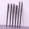 Venta Directa de Fábrica: Set de 6 Pinceles para Ojos: Pincel Delineador de Hoja, Pincel para Cejas, Pincel para Sombras, Pincel de Detalle, Pincel para Aegyo-Sal, Pincel Plano/Inclinado para Cejas en Stock