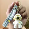 Llavero de Astronauta Espacial Celebridad de Internet Muñeco de Dibujos Animados Lindo Colgante de Moda para Bolso Llave de Coche Venta Directa de Fábrica