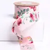 Cinta pequeña floral de doble cara, lazo DIY para accesorios del cabello, caja de regalo, flor, corbata de lazo para ropa, sombrero, flor de ratán, cinta de tela