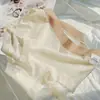 Pantaleta Mascarilla de Seda Helada Ultra Delgada de Verano 7A Antibacteriana Algodón Puro Entrepierna Extendida Cintura Media Ropa Interior Femenina Sin Costuras Que No Pellizca el Trasero