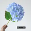 Flor Artificial Hortensia Flor Falsa Boda Escena de Salón de Bodas Diseño Floral Decorativo Accesorios para Fotografía Decoración del Hogar Flor Falsa