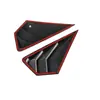 22 Deflector de ventana trasera Mondeo suministros para coche modificación adecuado para Ford Mondeo ventana trasera triángulo pilar D branquias de tiburón