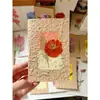 Flores reales flores prensadas tarjetas de felicitación de flores prensadas con tema de bosque, tarjetas de votos, tarjetas, regalos florales, marcapáginas, tarjetas de presentación, tarjetas de invitación y artículos decorativos