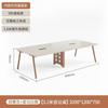 Mesa de conferencias de oficina, mesa larga, sencilla y moderna, combinación de mesa y silla para sala de conferencias, mesa de conferencias pequeña, mesa de negociación para recepción