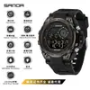 Marca Sanda Popular Reloj Electrónico Pantalla Única Reloj Despertador Multifunción Reloj para Estudiante Juventud Natación Impermeable Reloj Deportivo
