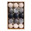 Bolas Navideñas Populares de Amazon, Bolas Navideñas Envueltas en Terciopelo Set de Bolas Decorativas Colgantes de 6 cm/8 cm