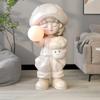 Ornamentos Grandes de Chão Estilo Creme Menina Acessórios para Casa Sala de Estar Armário de TV Lâmpada de Cabeceira Presente de Mudança