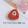 Filete de Simulación Comida de Juego Dibujo Animado Hecho a Mano DIY Casero Pasador Joyería Accesorios de Pegamento de Crema Accesorios de Resina Bolsa de Materiales