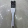 Cepillo para Campana Extractora Herramienta Especial Cepillo de Alambre de Acero Red de Parrilla Limpiador de Jaula de Pájaros Limpieza de Cocina Cepillo para Limpiar el Espacio de la Campana Extractora