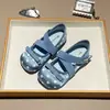 Nuevos zapatos de princesa de lunares retro para niñas, zapatos Mary Jane infantiles, zapatos de cuero de suela blanda, bailarinas y zapatos planos