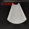 Pantalla de Lámpara PC Blanco Lechoso Raya Interior Lineal Pantalla de Lámpara Material Moldeado por Extrusión de PC Sombra Lineal LED