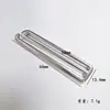 Fivela de Liga de Zinco em Forma de 9 Fivela de Metal em Forma de Nove Fivela Antiderrapante em Forma de Nove Fivela para Suspensório Fivela para Roupa Íntima Fivela de Ajuste para Alça de Sutiã