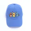 Boné de Baseball Infantil Bonito Desenho Animado Anime Chapéu de Sol Meninos Transfronteiriço Primavera e Outono Novo Boné de Aba Bordado Atacado