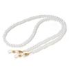 Cuerda para gafas con cuentas cadena para gafas retro cordón para gafas de perlas de imitación cadena para gafas anti-pérdida cuerda para mascarilla cadena para mascarilla