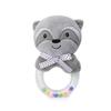 BBSKY Lindo Creativo Dibujos Animados Anillo de Mano Conejo Cuentas de Colores Sonajero de Mano Peluche para Bebé Zorro Oveja
