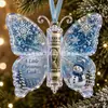 Novo Produto de Natal Presente em Dinheiro de Natal Borboleta de Natal Borboleta Acrílica Clipe de Presente Ornamento