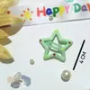 Pasador Grande de Estrella de 4 cm Pinza BB de Lunares Tarjeta Clip para Flequillo Roto Niña Pasador para Bebé Estrella de Cinco Puntas Niña