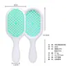 Nuevo peine hueco Amazon de panal para cabello húmedo y seco, peine de malla para peinar, peine de masaje para cabello liso del hogar