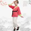 Disfraces de actuación de los Niños Yu Gong Mueven las Montañas, Disfraces Antiguos Hanfu para Niños y Niñas, Recitación de Etiqueta de Discípulos, Clásicos de Tres Caracteres, Cultura Tradicional China, Uniformes de la Clase Campesina